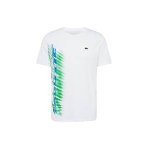 Lacoste Sport Funkční tričko  modrá / zelená / bílá