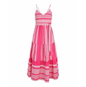 Vero Moda Petite Letní šaty 'Dichthe' pink / bílá
