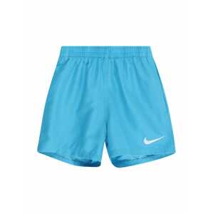 Nike Swim Plavecké šortky tyrkysová / bílá