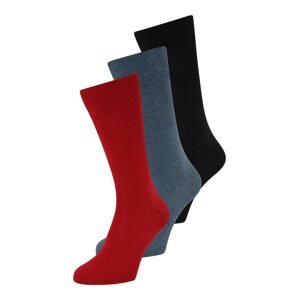 FALKE Ponožky 'Family'  chladná modrá / červená / černá