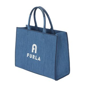 FURLA Nákupní taška modrá / bílá