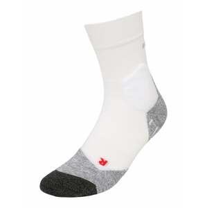 FALKE Sportovní ponožky 'RU3'  šedá / černá / bílá / červená