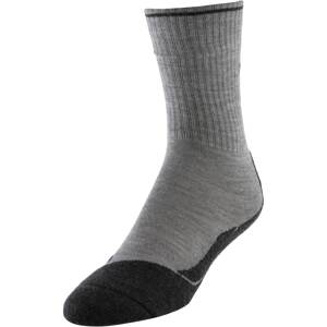 FALKE Sportovní ponožky šedá / antracitová