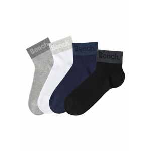 BENCH Ponožky modrá / světle šedá / mix barev / černá / bílá