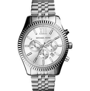 Michael Kors Analogové hodinky 'LEXINGTON, MK8405'  stříbrná