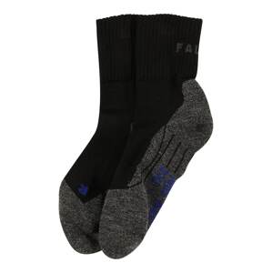 FALKE Sportovní ponožky 'TK2 ShCoW'  černá / šedá