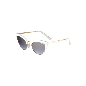 VOGUE Eyewear Sonnenbrille  zlatá / fialkově modrá / bílá