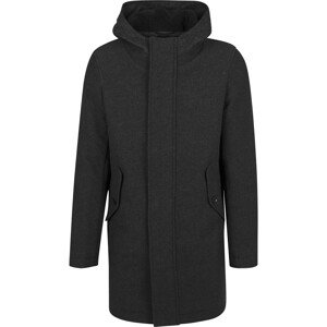 Urban Classics Přechodný kabát  šedý melír