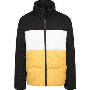 Urban Classics Zimní bunda  žlutá / černá / bílá
