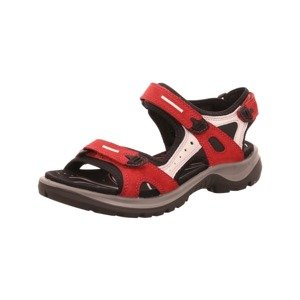 ECCO Trekingové sandály  černá / béžová / červená