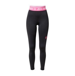 BIDI BADU Sportovní kalhoty 'Tallis'  bílá / pink / černá