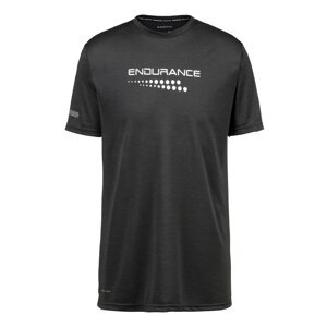 ENDURANCE Funkční tričko 'Portofino'  černá / bílá