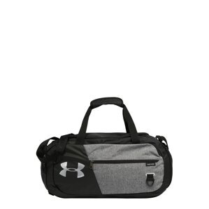 UNDER ARMOUR Sportovní taška 'Undeniable'  černá / šedý melír / světle šedá