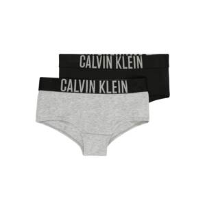 Calvin Klein Underwear Spodní prádlo '2 PACK SHORTY'  šedá / černá