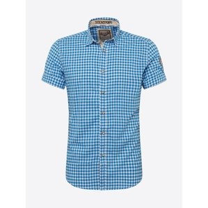 STOCKERPOINT Krojová košile 'Connor'  modrá / bílá