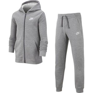 Nike Sportswear Joggingová souprava  šedý melír / bílá