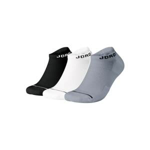 Jordan Ponožky  tmavě šedá / černá / bílá