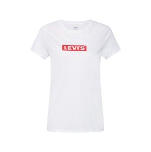 LEVI'S Tričko 'THE PERFECT TEE NEUTRALS' červená / bílá