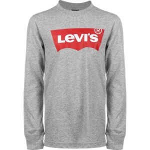 LEVI'S Tričko  šedý melír / červená / bílá