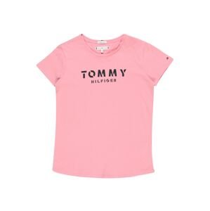 TOMMY HILFIGER Tričko 'ESSENTIAL TOMMY TEE S/S'  pink