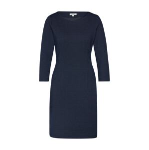 TOM TAILOR Koktejlové šaty 'dress shift structured'  námořnická modř