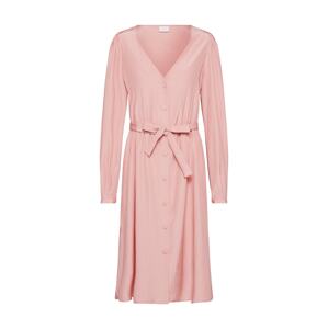 VILA Košilové šaty 'VIPADDY L/S DRESS'  růžová