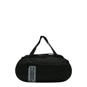 UNDER ARMOUR Sportovní taška 'Roland'  stříbrná / černá