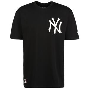 NEW ERA Tričko 'MLB New York Yankees'  černá / bílá