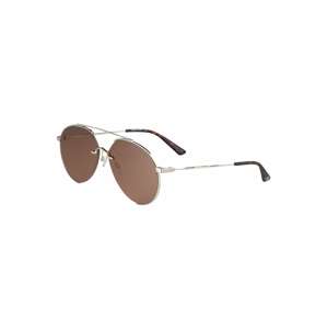 McQ Alexander McQueen Sluneční brýle 'MQ0263S-001 60'  hnědá / stříbrná
