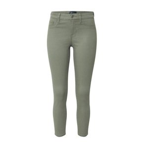 GAP Jeans 'V-FAVORITE JEGGING VINTAGE'  tmavě zelená / khaki