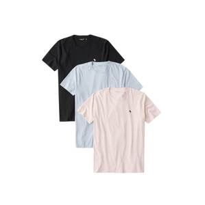 Abercrombie & Fitch Shirt  modrá / pink / černá