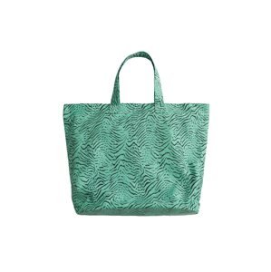 EDITED Nákupní taška 'Samiah'  zelená / černá