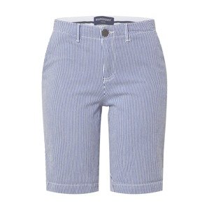 Superdry Chino kalhoty 'CITY'  námořnická modř / bílá
