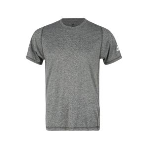 ADIDAS PERFORMANCE Funkční tričko tmavě šedá / bílá