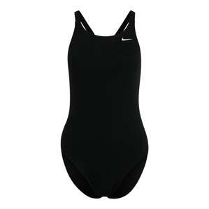 Nike Swim Sportovní plavky černá / bílá