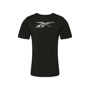 Reebok Sport Funkční tričko  černá