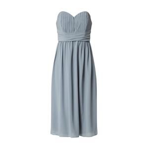 TFNC Koktejlové šaty  modrá / šedá