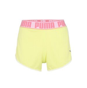 PUMA Sportovní kalhoty  svítivě žlutá / svítivě růžová / pastelově růžová
