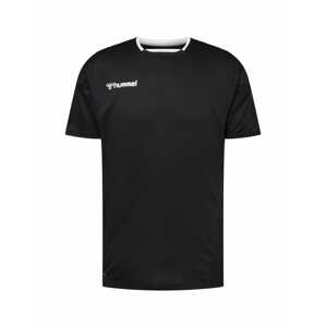 Hummel Funkční tričko černá / bílá