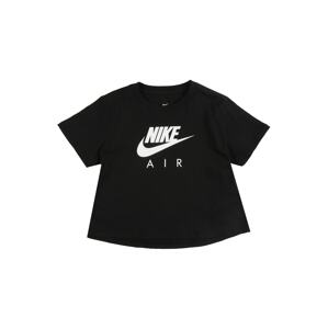 Nike Sportswear Tričko 'G NSW TEE NIKE AIR CROP'  černá
