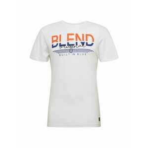 BLEND Tričko  bílá