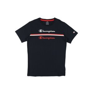 Champion Authentic Athletic Apparel Tričko  tmavě modrá / světle červená / bílá