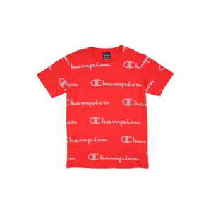 Champion Authentic Athletic Apparel Tričko 'CREWNECK T-SHIRT'  červená