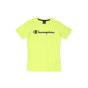 Champion Authentic Athletic Apparel Tričko  svítivě žlutá