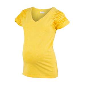 MAMALICIOUS T-Shirt 'ANNABELL A.'  žlutá