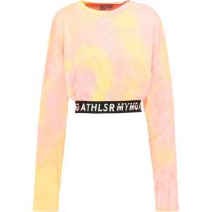 myMo ATHLSR Funkční tričko  pastelově oranžová / pastelově růžová