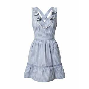 Rut & Circle Letní šaty 'ZOE'  bílá / světlemodrá