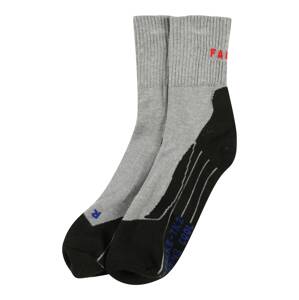 FALKE Sportovní ponožky  šedá / černá / modrá / červená