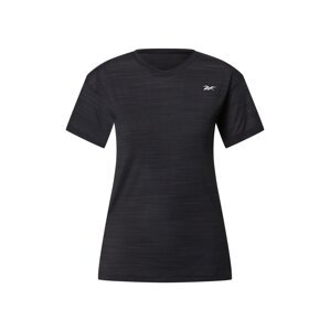 Reebok Sport Funkční tričko šedá / černá / bílá