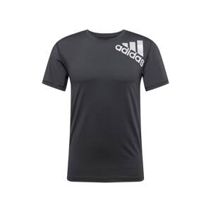 ADIDAS PERFORMANCE T-Shirt  šedá / černá